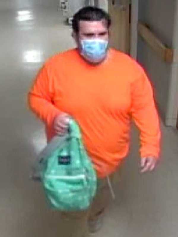 Man Wanted For Stealing Backpack With Wallet, Credit Cards At Long Island Hospital