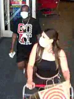 Man, Woman Wanted For Stealing From Suffolk County Target, Police Say