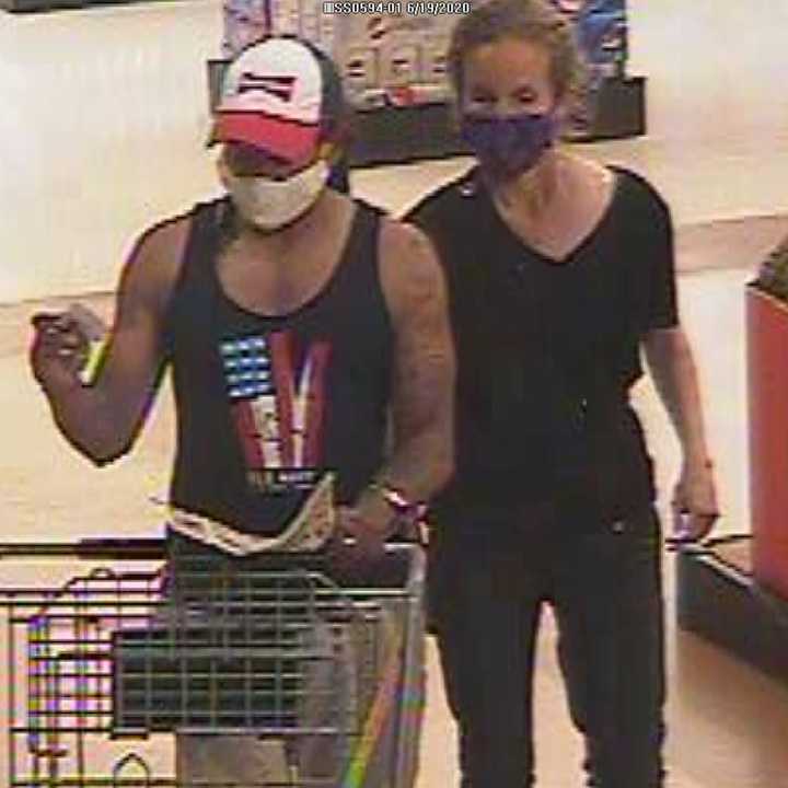 A man and woman are wanted after stealing items from Stop &amp; Shop in Islandia.