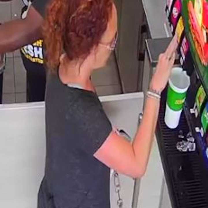 A woman is wanted for using an alleged counterfeit bill at a Long Island eatery.