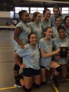Volleyball Girls At Pelham HS Are Tourney Champs
