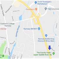 Box Truck Rams Gas Pump, Igniting Fire On Northbound Route 17 In Upper Saddle River