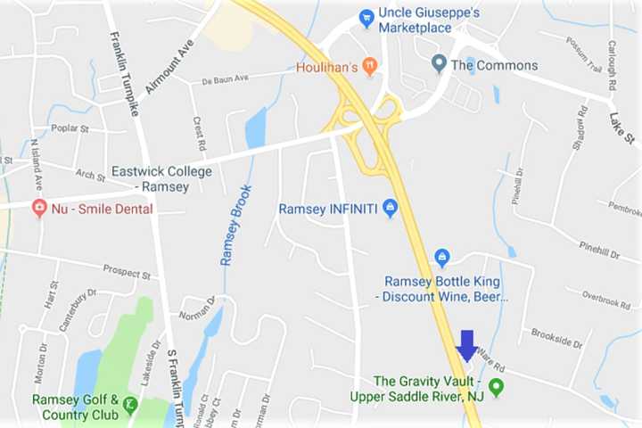 Box Truck Rams Gas Pump, Igniting Fire On Northbound Route 17 In Upper Saddle River