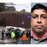 Of All Places For A DWI Crash: South Hackensack Police Nab Driver Outside HQ