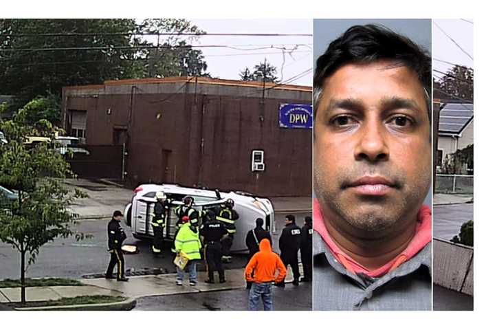 Of All Places For A DWI Crash: South Hackensack Police Nab Driver Outside HQ