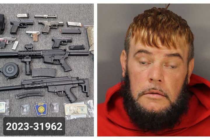 Trove Of Weapons, Drugs Seized In Delco Raids: Police