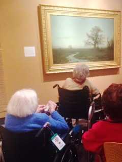 Residents Of New Canaan's Waveny Care Center Enjoy Colorful Art Outing