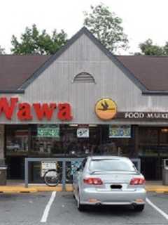 Hackensack Police, Firefighters Build Hoagies For Charity At Wawa Opening