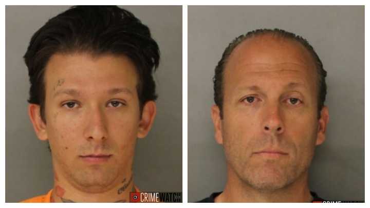 Sonny Francis Michelotto, 25, and Francis Weiner, 48, both of Darby