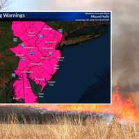 'Red Flag' Warning Issued For NJ As Risk Of Serious Fires Rises Dramatically