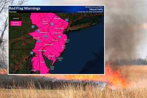 'Red Flag' Warning Issued For NJ As Risk Of Serious Fires Rises Dramatically