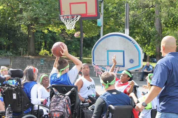 Hundreds Participate In Wheelchair Games At Burke In White Plains