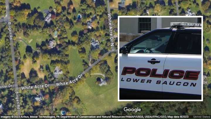 The 1600 block of Whtie Acre Drive; Lower Saucon police&nbsp;