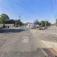 <p>The railroad crossing on White Road in Little Silver, NJ.</p>