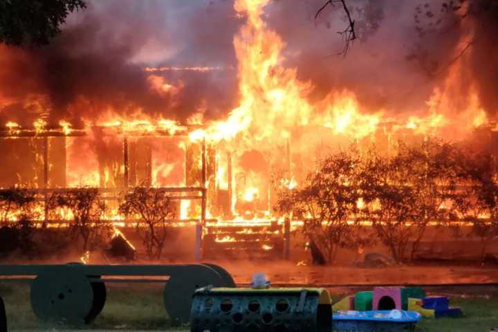 Lightning Strike Fire Engulfs Jersey Shore Home