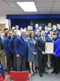 Astorino Honors Westlake's Football Team For Taking Regional Title