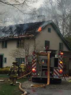 Old Highway Home In Wilton Catches Fire