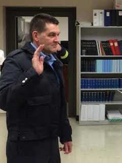 Wilton Swears In New Deputy Fire Marshal Trainee