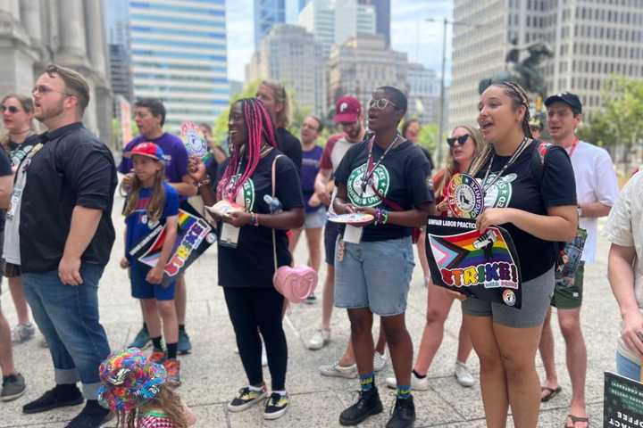 Starbucks Workers Strike Over 'Threats And Intimidation' In Philly