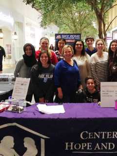 Westwood Honor Students Wrap Holiday Gifts At Paramus Mall