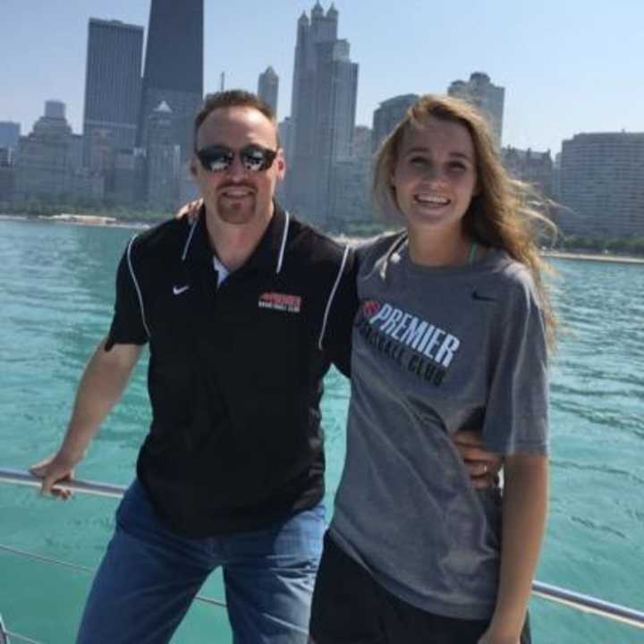Keith Van Horn and his wife Amy. The couple lived in Franklin Lakes while Van Horn played for the Nets.