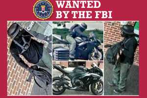 REWARD OFFERED:  'World War II' Robber Hits Two NJ Banks, Flees On Motorcycle