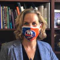 <p>Nassau County Executive Laura Curran responded to New York Gov. Andrew Cuomo&#x27;s resignation.</p>