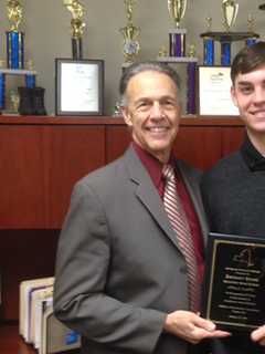 Harrison Senior Wins National Scholar-Athlete Award