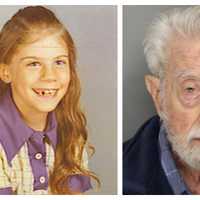 <p>Gretchen Harrington, 8, was kidnapped and killed by pastor David Zandstra, now 83, on her way to bible camp in 1975, prosecutors believe.</p>