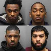 <p>Bronx natives Nashaun Hunter, Darren Dawson and Tejmitra Singh and Mount Vernon resident Garth O’Neil Cole pleaded not guilty for their roles in the hit-and run shooting of Yonkers native Michael Nolan.</p>