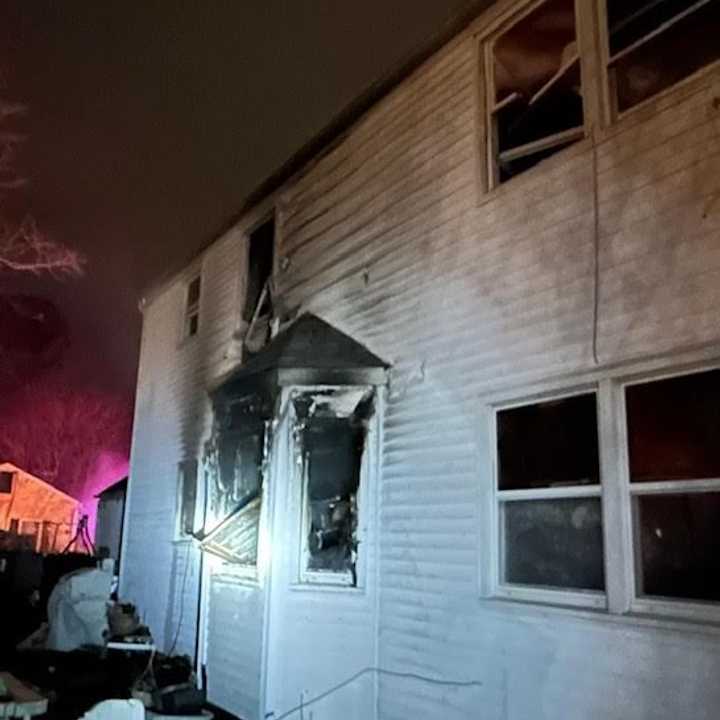 Norwalk firefighters battle a kitchen blaze at a home on Forbell Dr. Wednesday evening, Dec. 4. 