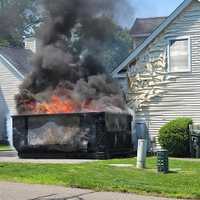Raging Dumpster Fire Nearly Destroys Westport Home