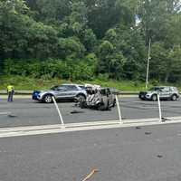 Woman Killed, 3 Injured In 5-Vehicle Crash On I-495 In Virginia: State Police (UPDATED)