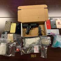 <p>The Frederick County Sheriff's Office recovered drugs and weapons.</p>