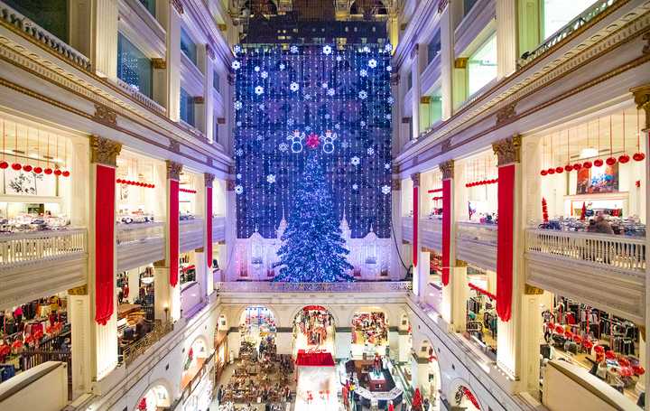 Macy's in Philadelphia's Center City in the Wanamaker Building. 