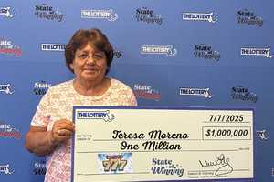 $1M Lottery Jackpot: Ludlow Woman Plans To Enjoy Retirement With Payday