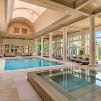 Estate With Showstopping Indoor Pool, Locker Rooms Listed For $17.75M In Bergen County (PHOTOS)