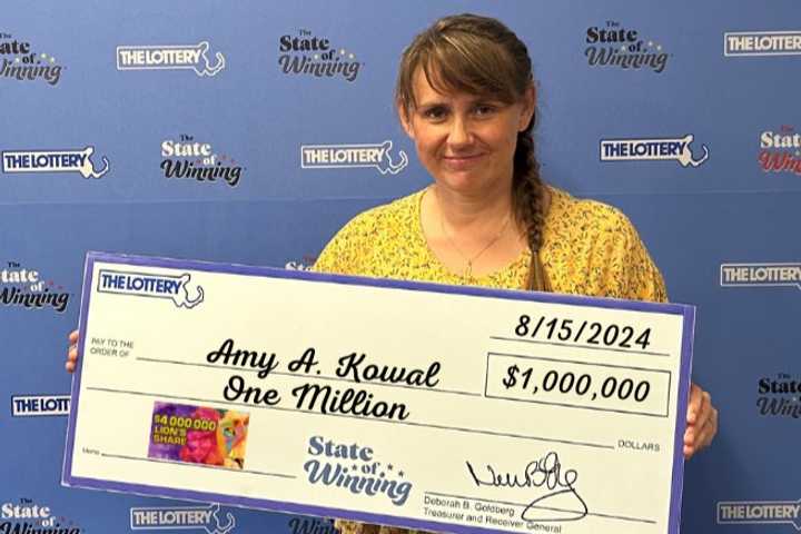 $1M Lottery Jackpot: Stop For Snacks Lands Chicopee Woman Massive Check