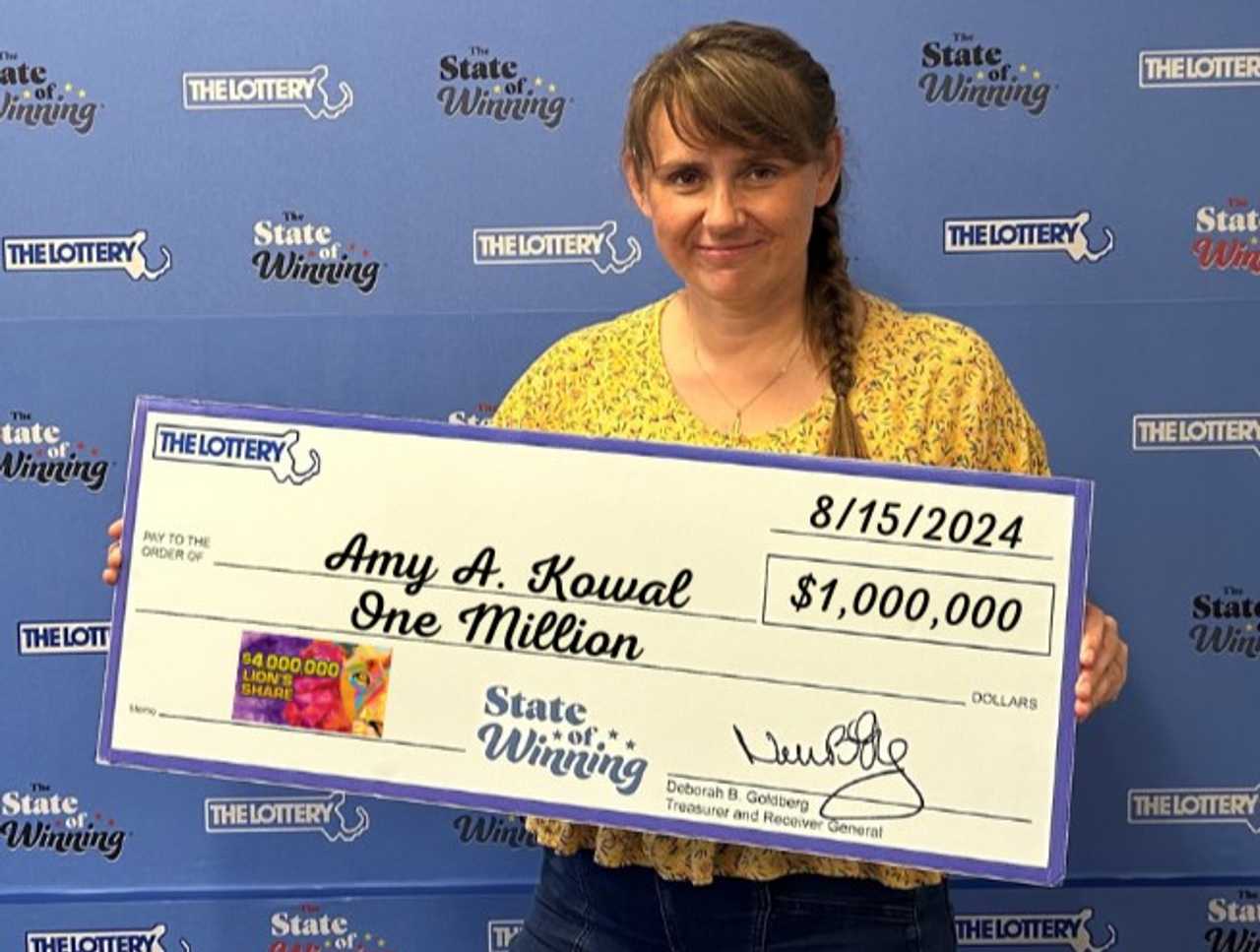 $1M Lottery Jackpot: Stop For Snacks Lands Chicopee Woman Massive Check ...