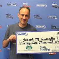 Lottery Luck: Weymouth Man Wins $25,000 A Year For Life