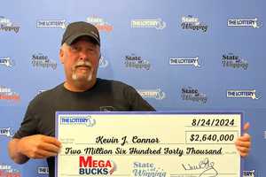 Newly Minted Millionaire: Worcester County Man Wins $2.64M In Lottery