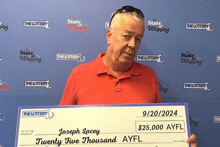 Lottery Luck: Dedham Man Wins $25K A Year For Life