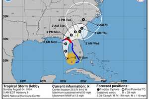 New Update: Tropical Storm Debby Expected To Become Hurricane As It Heads Toward US Coast