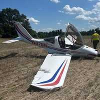 Small Plane Crashes In Virginia Field After Engine Failure, Police Say