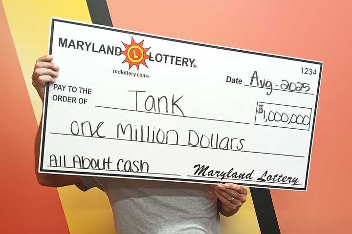 Newly Minted Maryland Millionaire 'Hit This Sucker' For $1M Lottery Prize