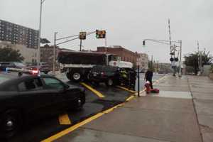 County-Owned Rescue Truck Collides With SUV In Front Of Hackensack Fire Department