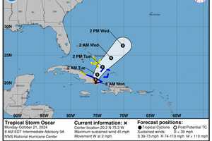 Oscar Heading North After Making Landfall In Cuba As Hurricane