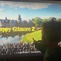 <p>Bruce spots himself in "Happy Gilmore 2."</p>