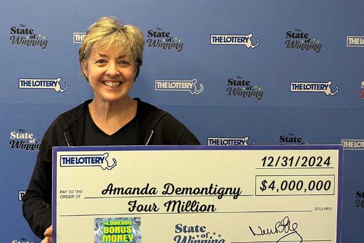 Newly Minted Millionaire: Hanover Woman Claims $4M Lottery Prize