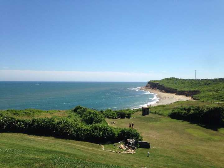 A beach in Montauk.&nbsp;